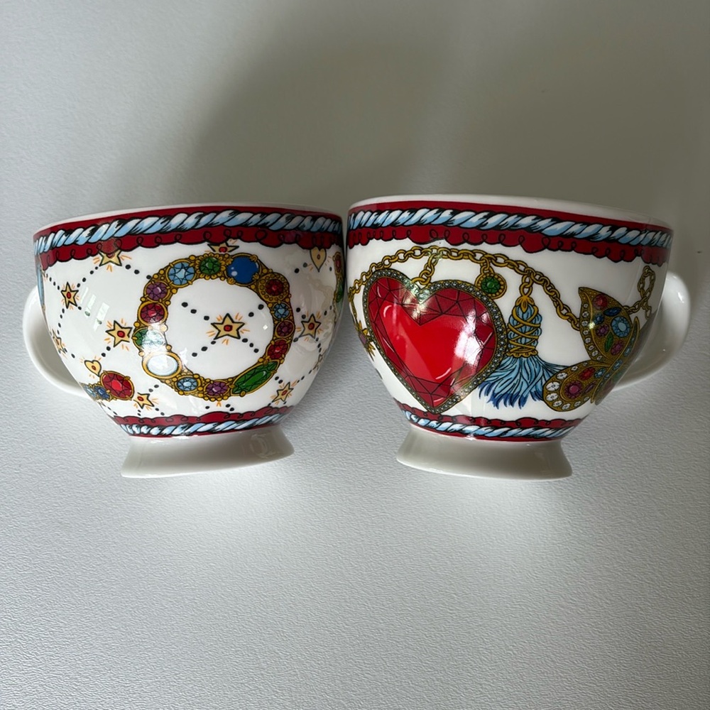 Brighton Glittering Love Mug Set Designer Britney Drumheller Coffee Tea Coca